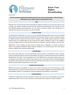 Breastfeeding - The Pregnant Scholar