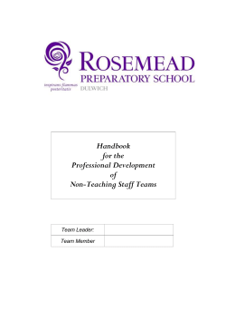 summary of performance and development