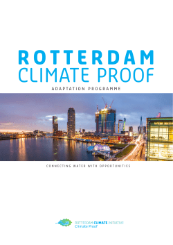 rotterdam climate proof - Rotterdam Climate Initiative
