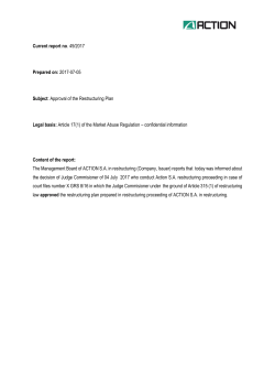 Current report no. 49/2017 Prepared on: 2017-07-05