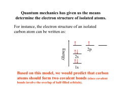 In the hybrid orbital, there are five lone electrons to bond