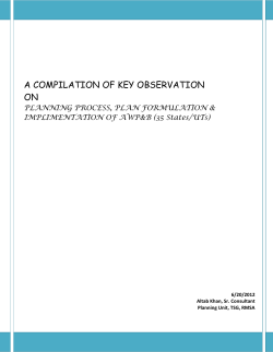 a compilation of key observation on