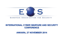 Strategy committee 13 / 09 / 2011