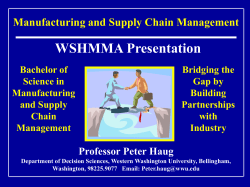 Rotary Club Presentation - Western States Healthcare Materials