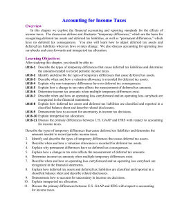 Pretax Accounting Income