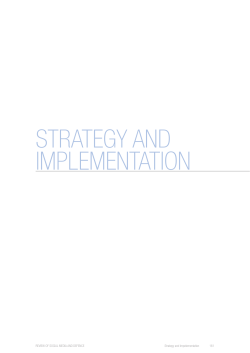 strategy and implementation