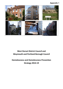 Homelessness Prevention Strategy