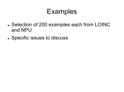 Examples