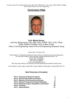 Curriculum Vitae