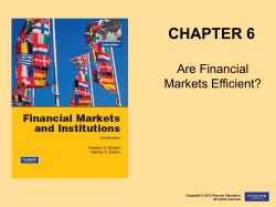 efficient market hypothesis R of