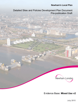 Evidence Base - Mixed Use