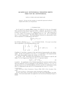 QUARTICALLY HYPONORMAL WEIGHTED SHIFTS NEED NOT BE
