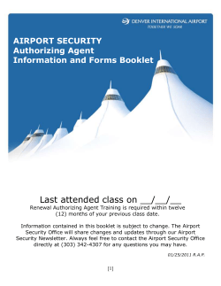 Denver International Airport Security