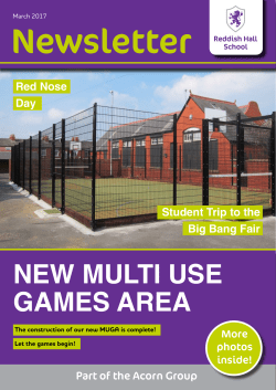 NEW MULTI USE GAMES AREA