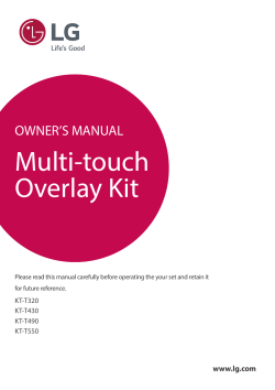 Multi-touch Overlay Kit