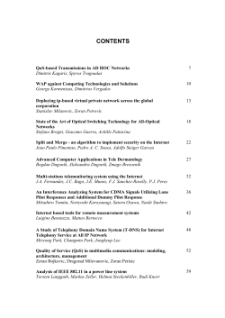QoS-based Transmissions in AD HOC Networks
