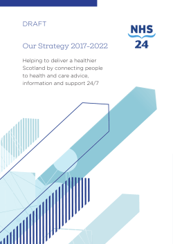 Our Strategy 2017-2022 DRAFT