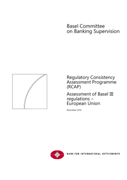 European Union - Bank for International Settlements