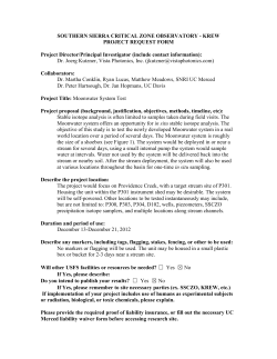 SAN JOAQUIN EXPERIMENTAL RANGE