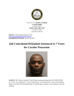 Jail Contraband Defendant Sentenced to 7 Years