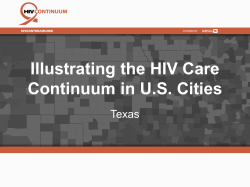 Texas - HIV Continuum