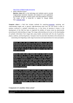 ECCV, European Conference on Computer Vision