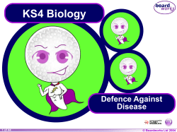 Defence Against Disease - School