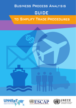 34 business process analysis guide to simplify trade procedures