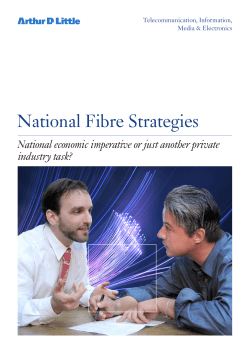 National Fibre Strategies