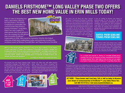 daniels firsthome&trade; long valley phase two offers the best new home