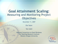 Training Presentation - National Center on Deaf