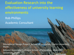 The role of theory in learning technology evaluation research
