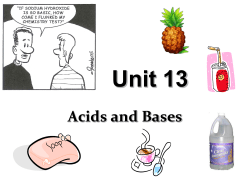 Acids and Bases