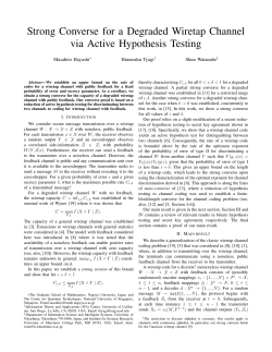 Strong Converse for a Degraded Wiretap Channel via