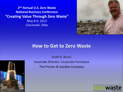How to Get to Zero Waste - US Zero Waste Business Council