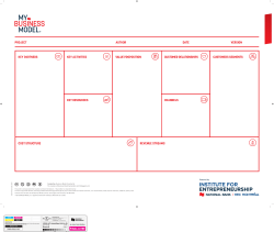 project author date version key partners key activities value