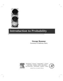 Introduction to Probability
