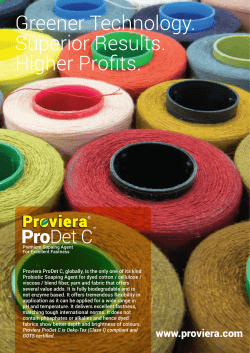 Greener Technology. Superior Results. Higher Profits.