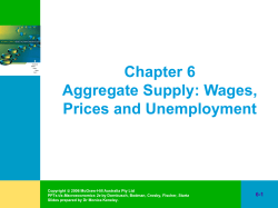 Expectations&ndash;Augmented Phillips Curve