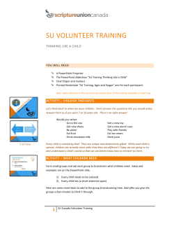 activity – childish thoughts