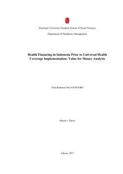 health financing in indonesia