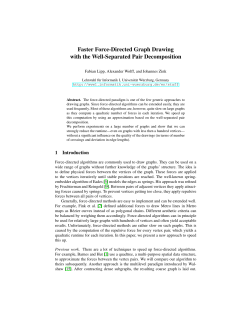 Faster Force-Directed Graph Drawing with the Well