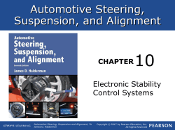Chapter 10 - Electronic Stability Control Systems