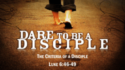 08 Criteria of a Disciple