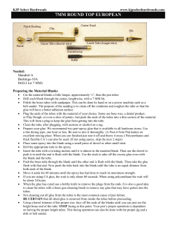 KJP Select Hardwoods www.kjpselecthardwoods.com 7MM ROUND