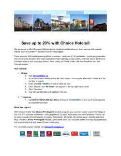 Save up to 20% with Choice Hotels&reg; We are proud to offer Georgian