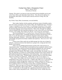 Word - Review of Disability Studies: An International Journal