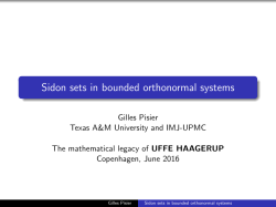 Sidon sets in bounded orthonormal systems