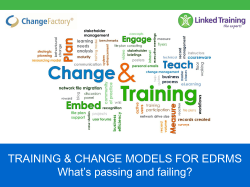 Presentation-Training-and-Change-Models-for
