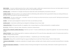 INTERVAL MIX: A combination of strength and